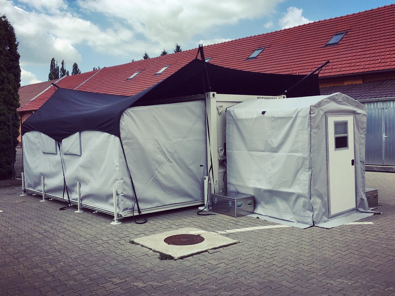 MECC Military Shelter Command Post